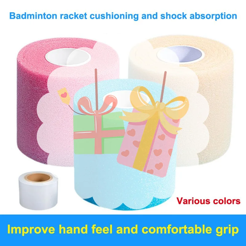 1/2 Rolls Anti-slip Tennis Badminton Grip Tape Athletic Sponge Pre Wrap Tape Racket Grip Priming Cushioning Tape
1/2 Rolls Anti-slip Tennis Badminton Grip Tape Athletic Sponge Pre Wrap Tape Racket Grip Priming Cushioning Tape