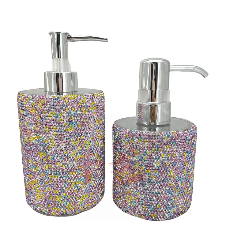 Diamond-encrusted Press Bottle Full Diamond Makeup Remover Liquid Toner Dispensed Empty Bottle Press Dispensed Bottle
Diamond-encrusted Press Bottle Full Diamond Makeup Remover Liquid Toner Dispensed Empty Bottle Press Dispensed Bottle