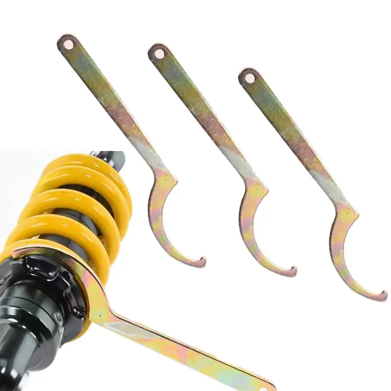 Motorcycle Tuning Shock Adjustment Wrench Crescent Shock Rear Fork Shock Absorber Spring Adjuster Motorcycle Repair Tools
Motorcycle Tuning Shock Adjustment Wrench Crescent Shock Rear Fork Shock Absorber Spring Adjuster Motorcycle Repair Tools