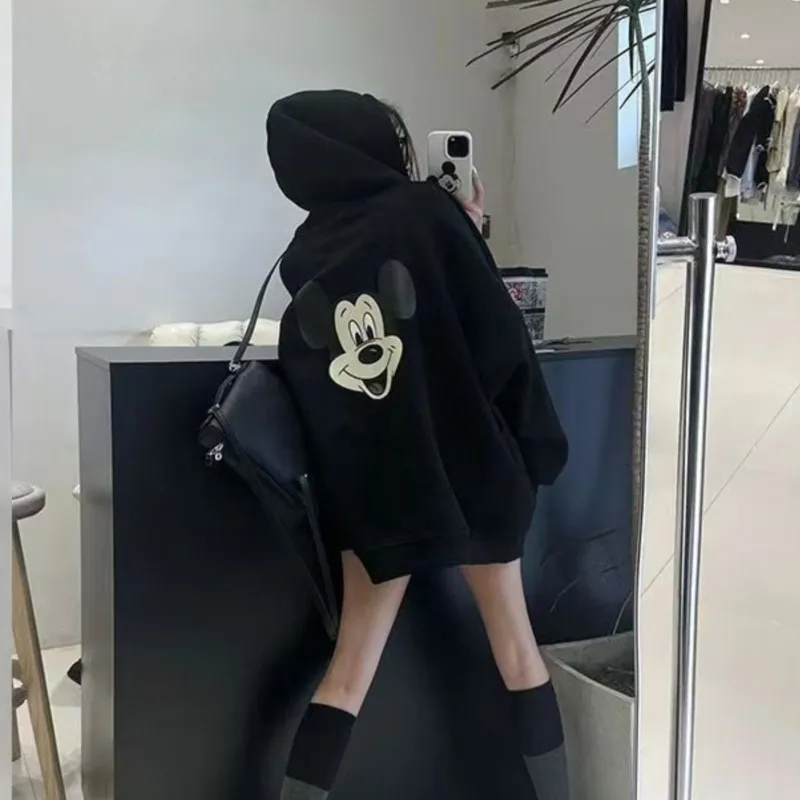 Spring and Autumn Fall Clothing Women Mickey Cartoon Anime Hoodie Women Coat Sweatshirt Kawaii Couple Pullover Korean Clothing
Spring and Autumn Fall Clothing Women Mickey Cartoon Anime Hoodie Women Coat Sweatshirt Kawaii Couple Pullover Korean Clothing