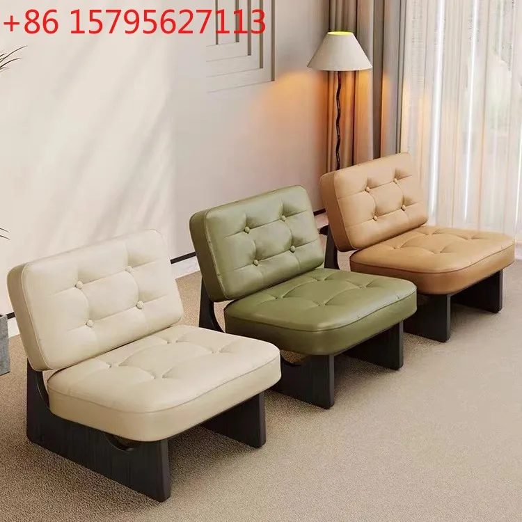 Итальянское очень простое кресло-софа, для гостиной, ленивое кресло для отдыха, деревянная ножка в стиле ваби-саби, средневековое кресло-софа
Итальянское очень простое кресло-софа, для гостиной, ленивое кресло для отдыха, деревянная ножка в стиле ваби-саби, средневековое кресло-софа