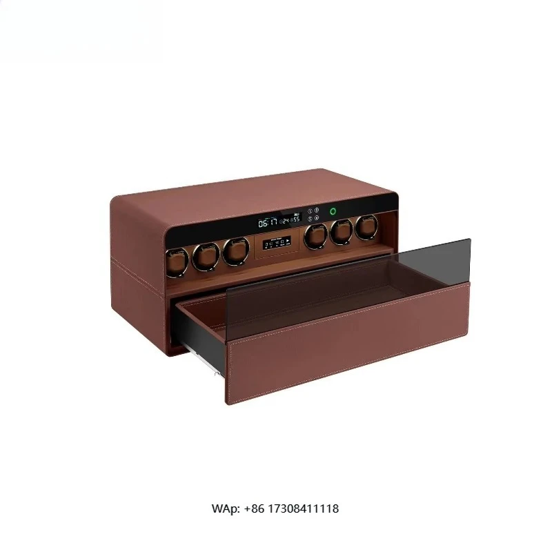Automatic LCD Display Watch Winder Rotating Case Fingerprint Lock Motor Blueprint Digital PU Leather Storage Wardrobe Hardware
Automatic LCD Display Watch Winder Rotating Case Fingerprint Lock Motor Blueprint Digital PU Leather Storage Wardrobe Hardware