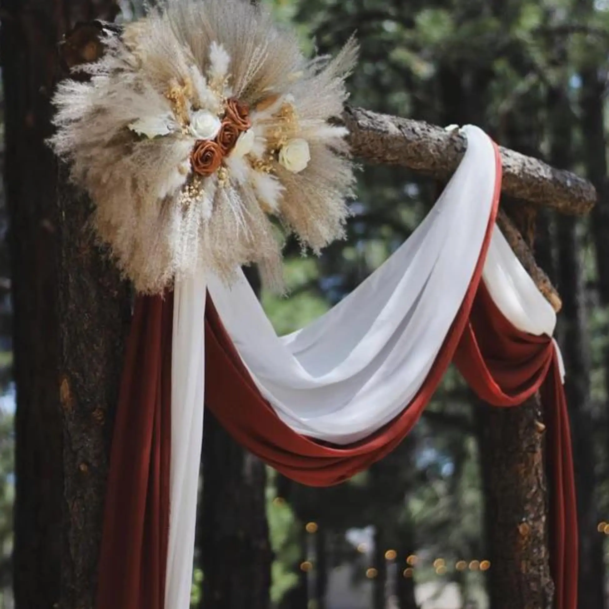 Pampas Dried Flowers Wedding Arch Flowers Artificial Rose Swag Flower for Wedding Party Table Centerpieces Floral Arrangement
Pampas Dried Flowers Wedding Arch Flowers Artificial Rose Swag Flower for Wedding Party Table Centerpieces Floral Arrangement