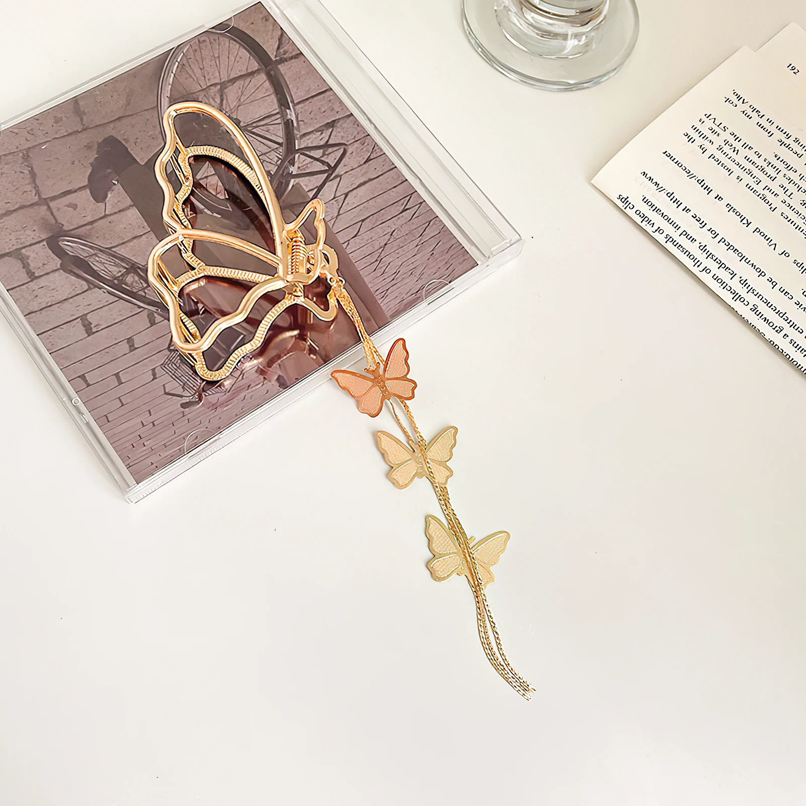 2pcs Clasp Clips Tassel Metal Decor Gold Women Party Wedding Tassel Butterflies Hair Claw Clamp Hair Claw Hairstyles Decor
2pcs Clasp Clips Tassel Metal Decor Gold Women Party Wedding Tassel Butterflies Hair Claw Clamp Hair Claw Hairstyles Decor