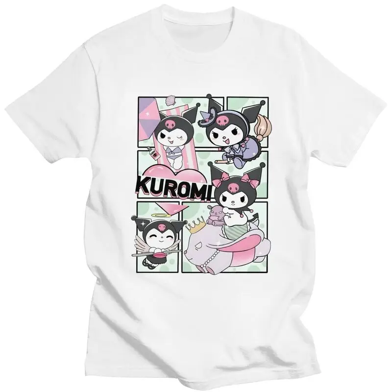 Custom Trendy Sanrio Anime Kuromi T Shirt Men Short Sleeves Pure Cotton T-shirt Leisure Tee Tops Fashion Tshirts
Custom Trendy Sanrio Anime Kuromi T Shirt Men Short Sleeves Pure Cotton T-shirt Leisure Tee Tops Fashion Tshirts