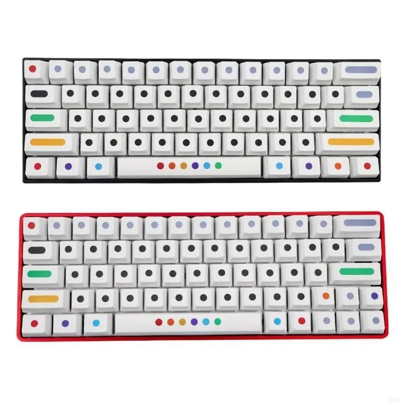 K32C PBT Keycap Dye Сублимация OEM -профиль механический клавиша 71Keys Dots Cakecap
K32C PBT Keycap Dye Сублимация OEM -профиль механический клавиша 71Keys Dots Cakecap
