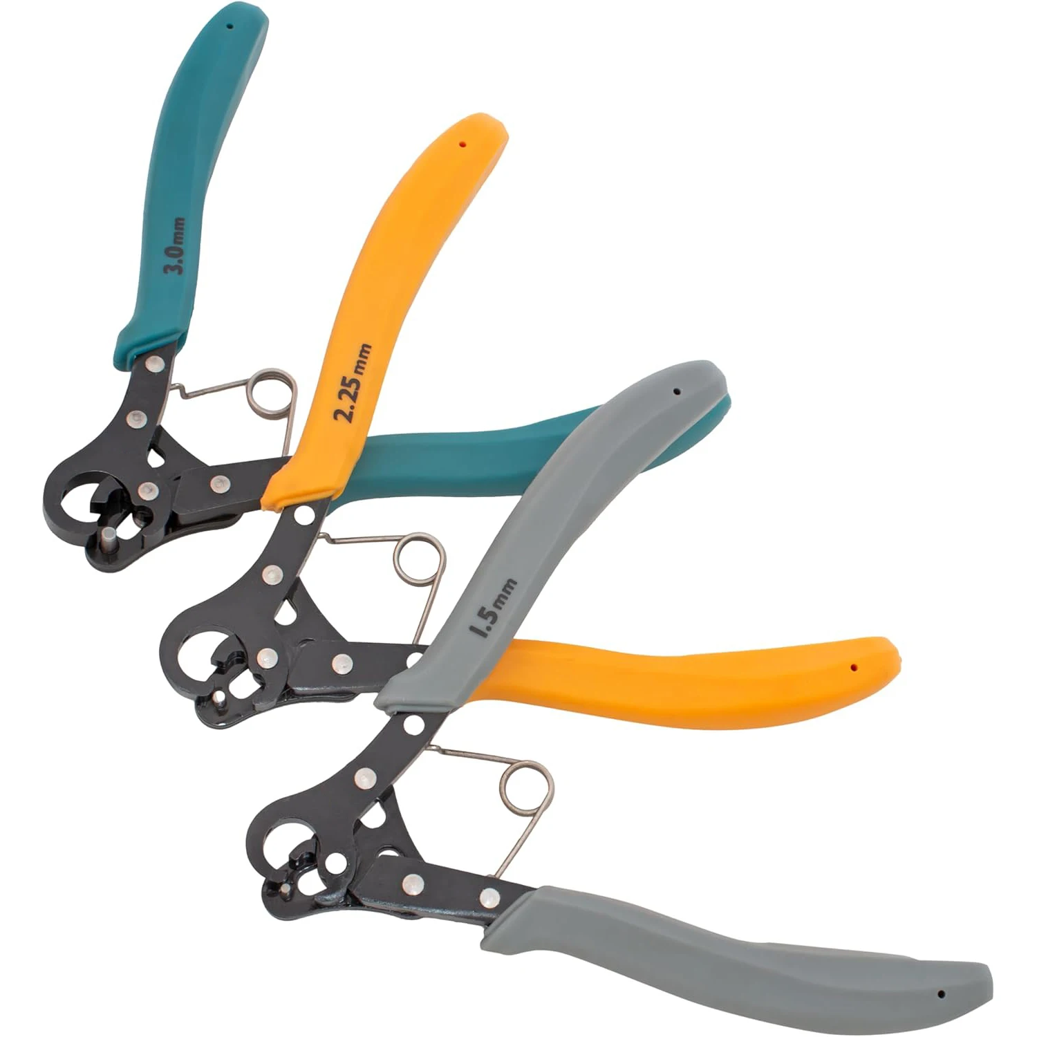 Wire Rolling Pliers 1.5/2.25/3.0mm For Wire Winding Bending Repair Jewelry Making Tool Round Nose Pliers For Wire Ring Wrapping
Wire Rolling Pliers 1.5/2.25/3.0mm For Wire Winding Bending Repair Jewelry Making Tool Round Nose Pliers For Wire Ring Wrapping