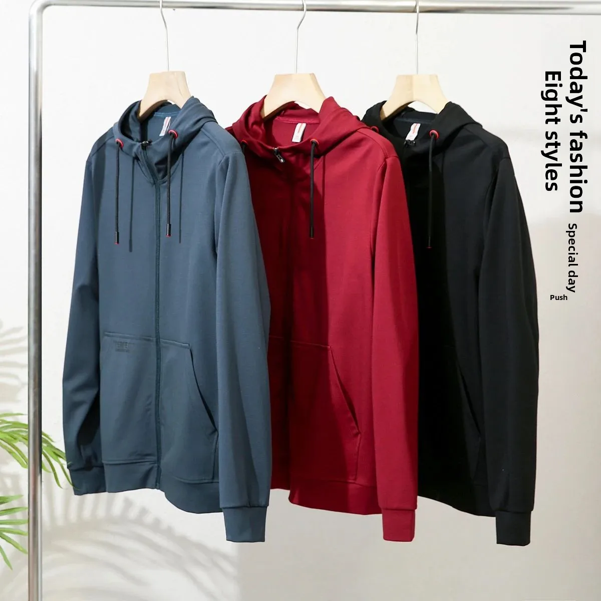 High Quali Knitted Fabric Men's Faion Hoodie Jaet Spring New Sle Long Sve Stand Fit Youth Trend Regular Length
High Quali Knitted Fabric Men's Faion Hoodie Jaet Spring New Sle Long Sve Stand Fit Youth Trend Regular Length