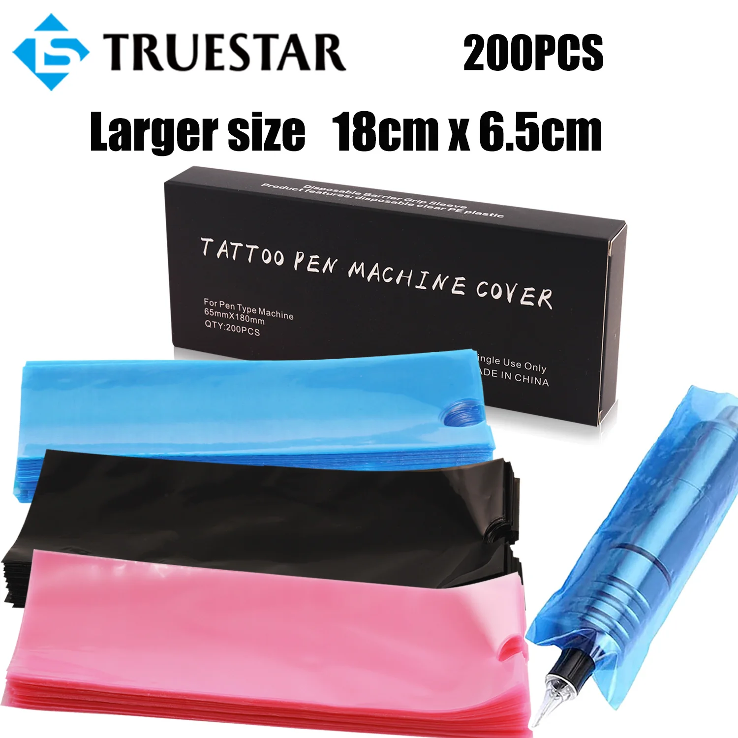 200PCS Large Tattoo Machine Pen Bags Big Size Disposable Cartridge Tattoo Machine Covers Clip Cord Sleeves Tattoo Accessories
200PCS Large Tattoo Machine Pen Bags Big Size Disposable Cartridge Tattoo Machine Covers Clip Cord Sleeves Tattoo Accessories