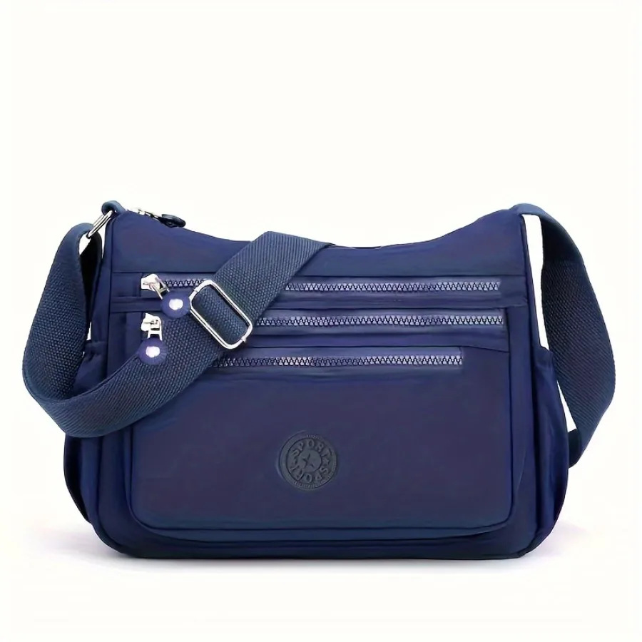 Nylon Waterproof Shoulder Bag with Pockets Adjustable Strap Crossbody Purse for Women Handbag
Nylon Waterproof Shoulder Bag with Pockets Adjustable Strap Crossbody Purse for Women Handbag