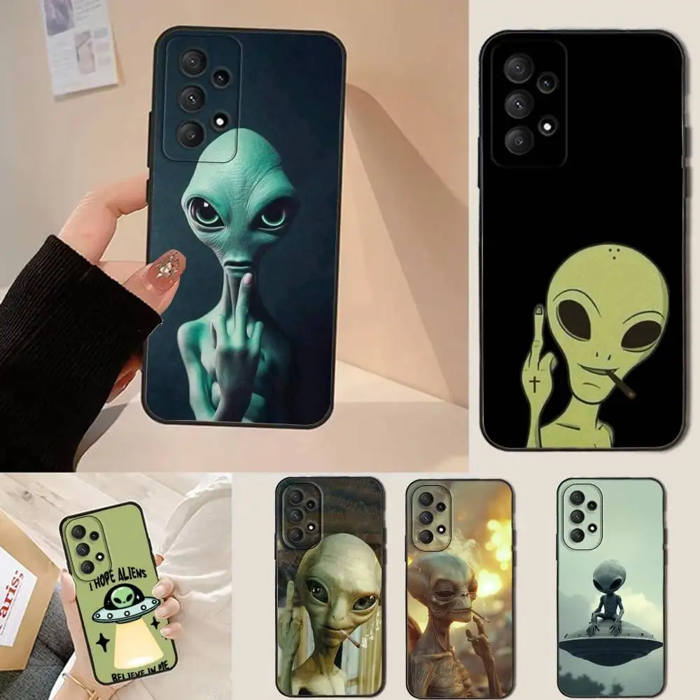 Funny Space UFO Alien Thing Phone Case For Samsung Galaxy A13,A21s,A22,A31,A32,A52,A53,A71,A80,Soft Black Shell
Funny Space UFO Alien Thing Phone Case For Samsung Galaxy A13,A21s,A22,A31,A32,A52,A53,A71,A80,Soft Black Shell