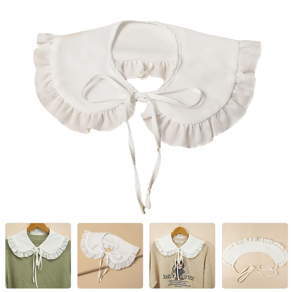 Shawl False Collar for Dress Lolita Big Shirts Decor Lapel Blouse Shoulder Wrap Chiffon Small
Shawl False Collar for Dress Lolita Big Shirts Decor Lapel Blouse Shoulder Wrap Chiffon Small