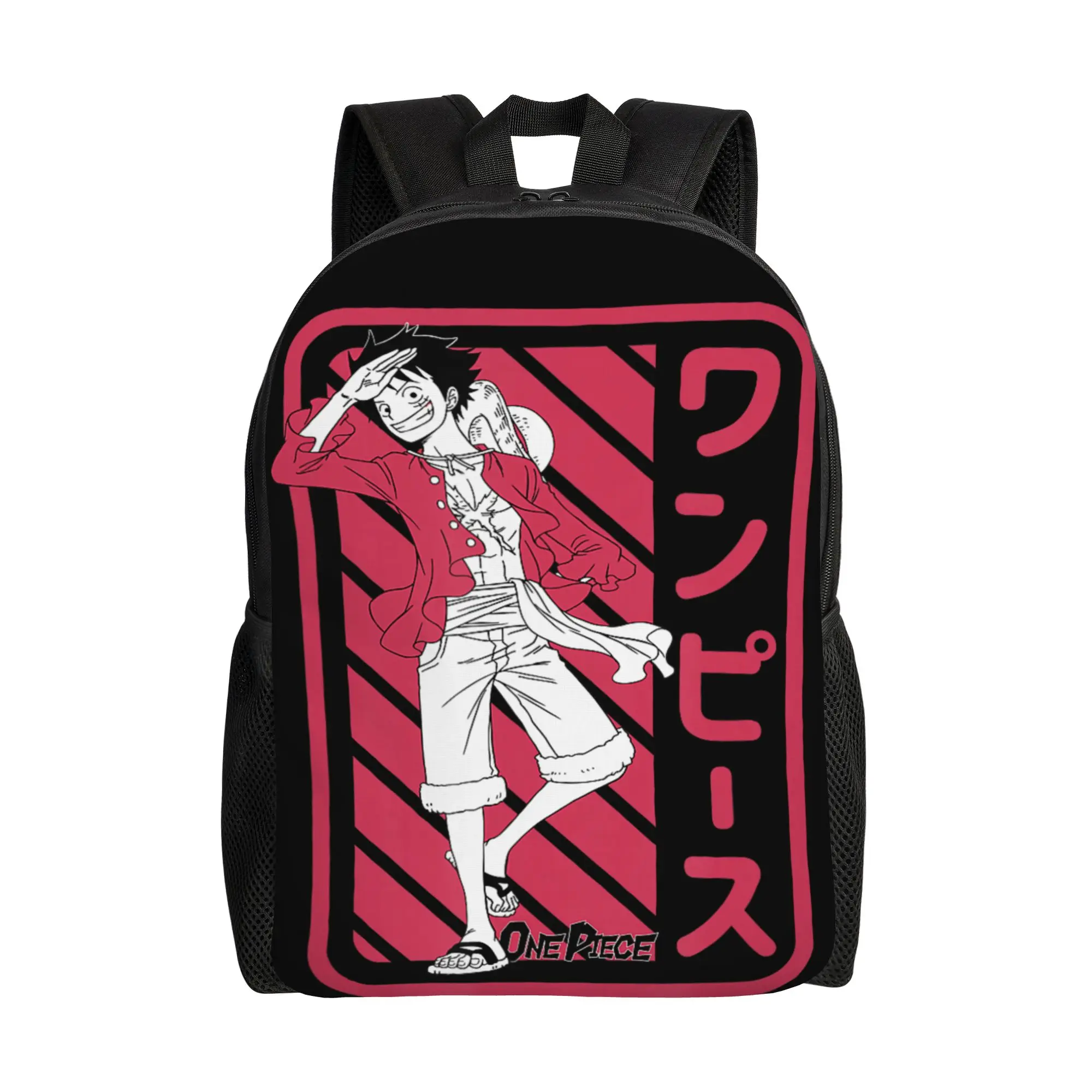 backpacks One Piece Anime White and Red Monkey D Daypack ita bag mochila Adjustable Strap For Work Zipper Closure Rucksack
backpacks One Piece Anime White and Red Monkey D Daypack ita bag mochila Adjustable Strap For Work Zipper Closure Rucksack