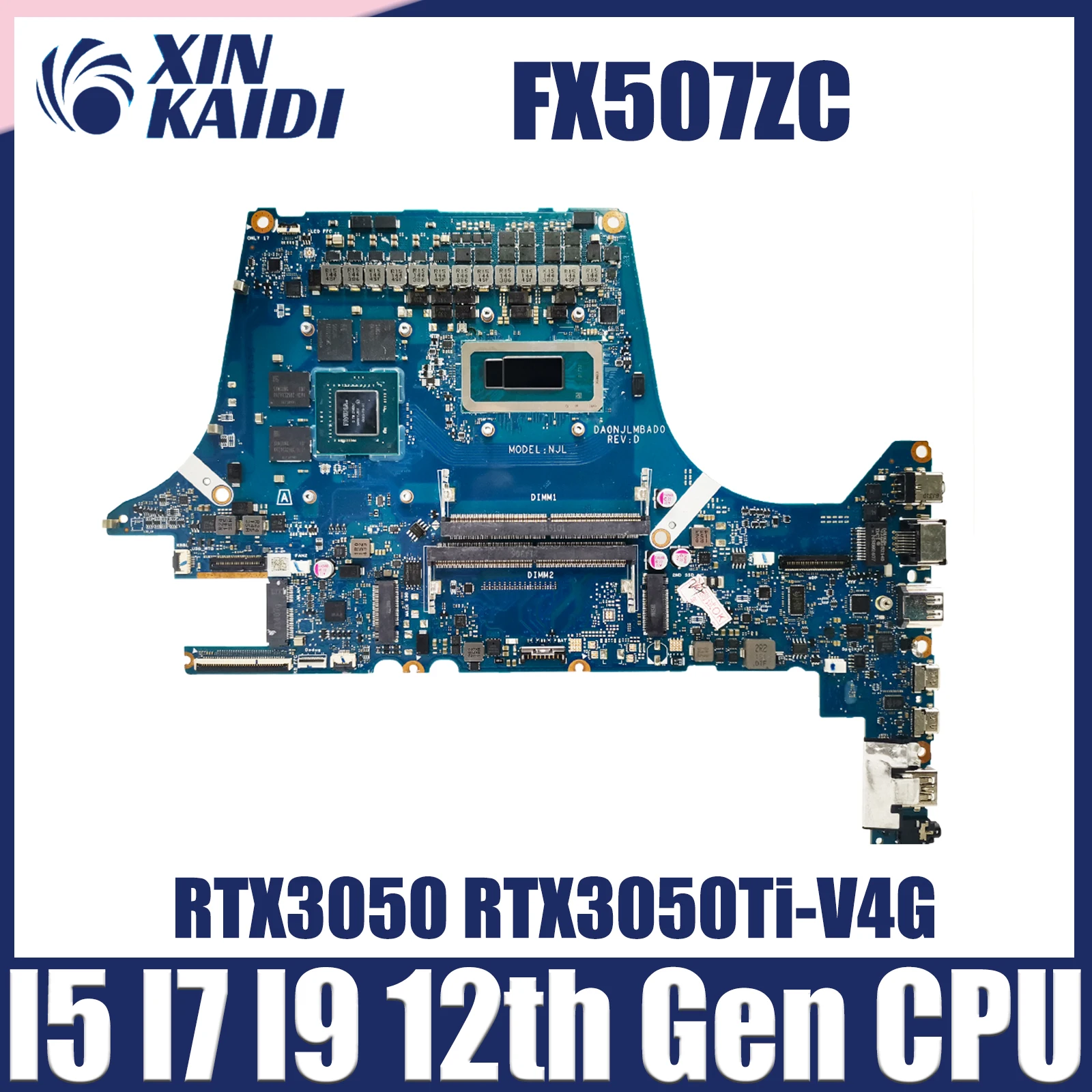 Материнская плата для ноутбука FX507ZC Материнская плата ASUS FX707ZC FX507ZE FX707ZE FX517ZC FX517ZE TUF507Z TUF517Z FX507Z FX517Z V4G
Материнская плата для ноутбука FX507ZC Материнская плата ASUS FX707ZC FX507ZE FX707ZE FX517ZC FX517ZE TUF507Z TUF517Z FX507Z FX517Z V4G