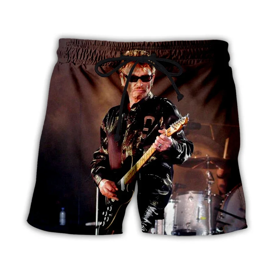 3D Rock Johnny Hallyday Printed Beach Shorts, Men's and Women's, Surfing Sports Pants, Swimsuits, Fashionable
3D Rock Johnny Hallyday Printed Beach Shorts, Men's and Women's, Surfing Sports Pants, Swimsuits, Fashionable