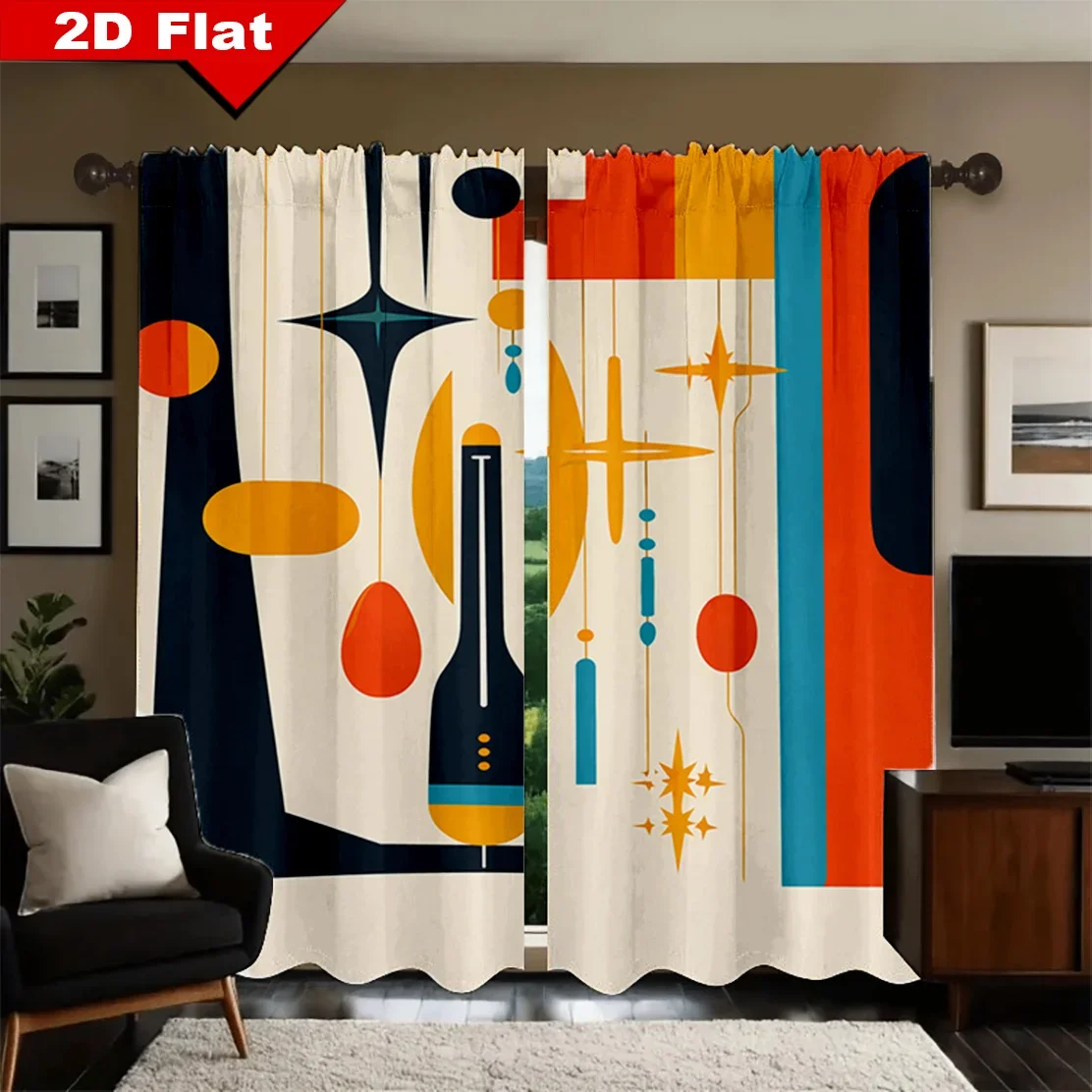 Modern abstract geometric patterns Print Drapes Room Darkening Window Curtains Home Decor,Rod Pocket Blackout Curtains Bedroom
Modern abstract geometric patterns Print Drapes Room Darkening Window Curtains Home Decor,Rod Pocket Blackout Curtains Bedroom