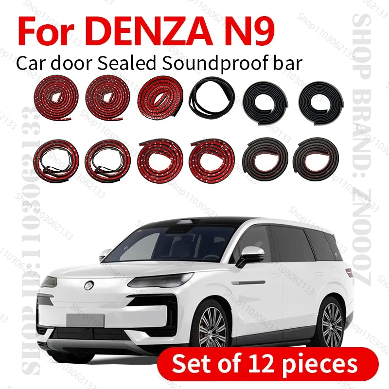 For DENZA N9 Car Door Seal Strip Rubber Double Layer Sealing Protector Soundproof Dustproof Seal Strip 12PCS Set
For DENZA N9 Car Door Seal Strip Rubber Double Layer Sealing Protector Soundproof Dustproof Seal Strip 12PCS Set
