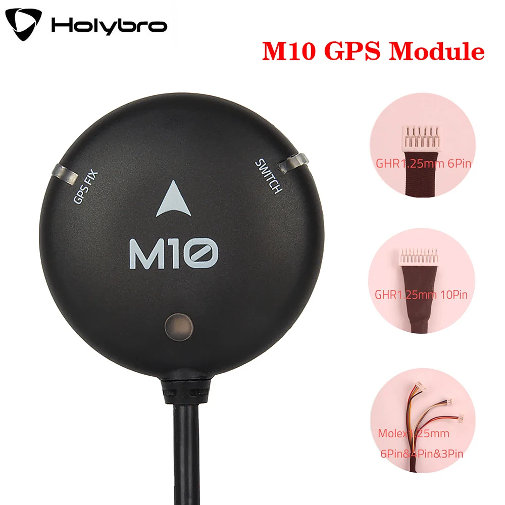 Holybro M10 GPS Module Standard/ Secondary GPS/ for Pix32 & Pixhawk 1/2.4.6/2.4.8 IST8310 Compass 115200 5Hz for RC FPV Drone
Holybro M10 GPS Module Standard/ Secondary GPS/ for Pix32 & Pixhawk 1/2.4.6/2.4.8 IST8310 Compass 115200 5Hz for RC FPV Drone