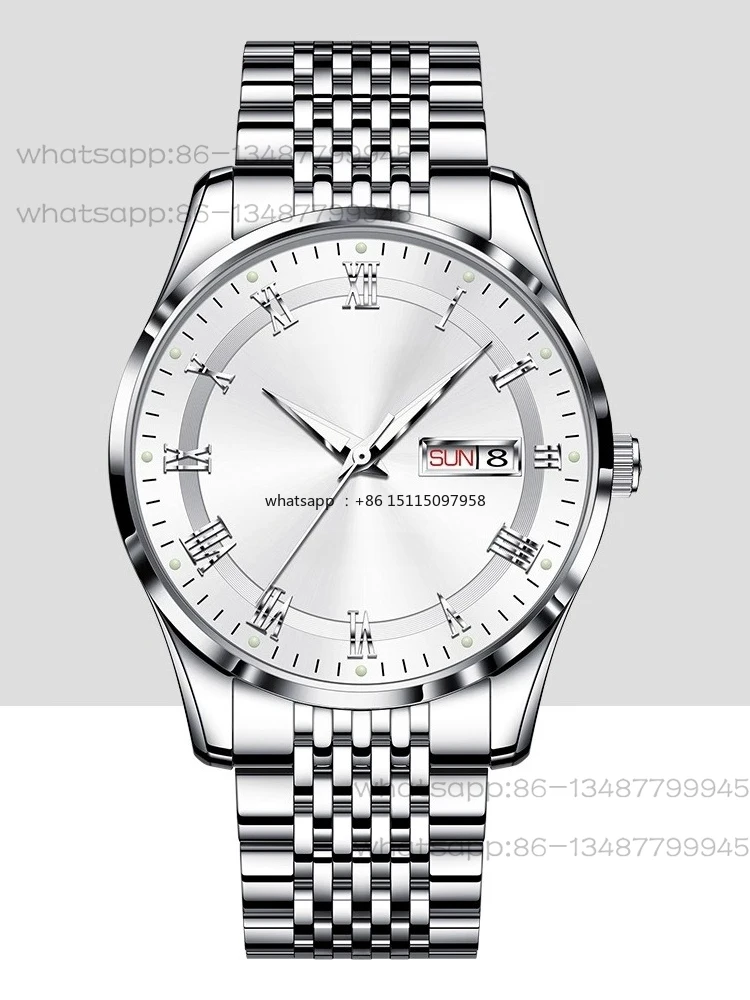 Men's watch mechanical watch luminous ultra-thin stainless steel luxury watch simple and fashionable
Men's watch mechanical watch luminous ultra-thin stainless steel luxury watch simple and fashionable