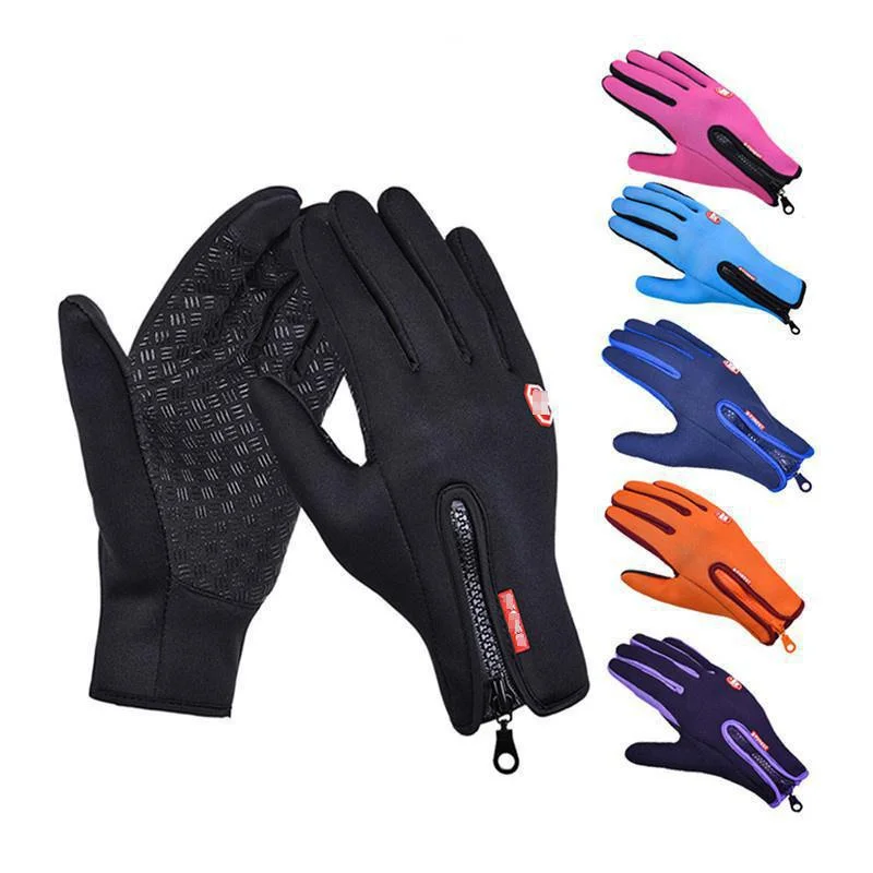 Winter Gloves For Men Waterproof Windproof Cold Gloves Snowboard Motorcycle Riding Driving Warm Touchscreen Zipper Glove
Winter Gloves For Men Waterproof Windproof Cold Gloves Snowboard Motorcycle Riding Driving Warm Touchscreen Zipper Glove