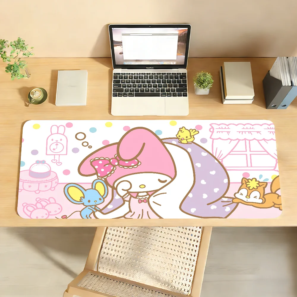 Cartoon Cute My M-Melody Mouse Pad Non-slip Locking Edge PC Laptop Accessories Rubber Office Keyboard Large Game XXL DeskMat
Cartoon Cute My M-Melody Mouse Pad Non-slip Locking Edge PC Laptop Accessories Rubber Office Keyboard Large Game XXL DeskMat