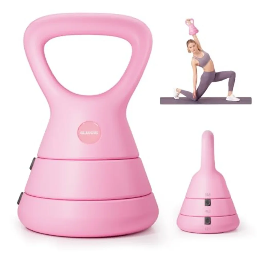 Adjustable Kettlebell 5lb 9lb 15lb Set with Ergonomic Wide Handle for Home Gym Full-Body Strength Training and Weight Loss Idea
Adjustable Kettlebell 5lb 9lb 15lb Set with Ergonomic Wide Handle for Home Gym Full-Body Strength Training and Weight Loss Idea