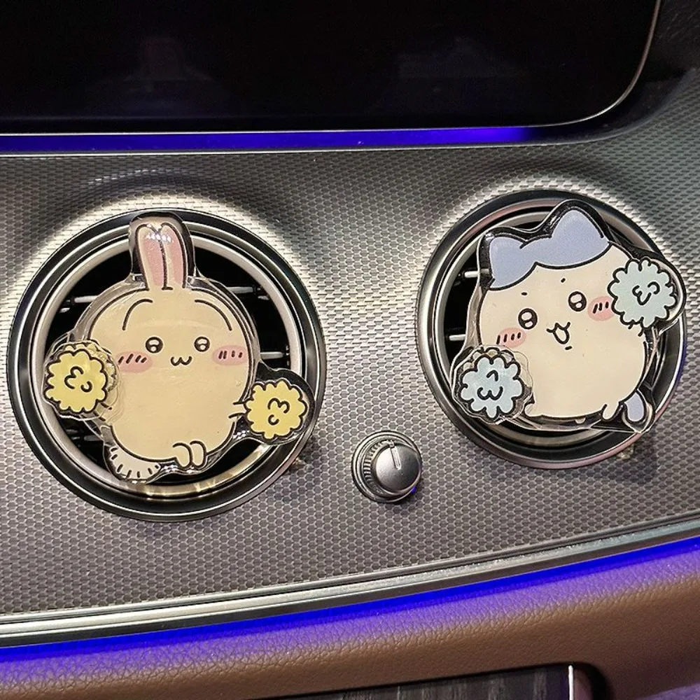 2Pcs Chiikawa Car Air Outlet Ornament Cute Cartoon Auto Interior Decor Fashion Styling Accessory Easy Install Scene Decoration
2Pcs Chiikawa Car Air Outlet Ornament Cute Cartoon Auto Interior Decor Fashion Styling Accessory Easy Install Scene Decoration