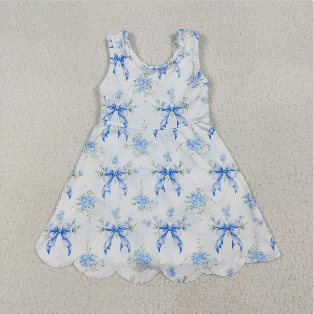 Hot Sale Baby Girls Blue Bows Floral Active Wear Athletic Boutique Kids Yoga Designer Clothes Girls Dress Set Toddler Swimsuits
Hot Sale Baby Girls Blue Bows Floral Active Wear Athletic Boutique Kids Yoga Designer Clothes Girls Dress Set Toddler Swimsuits