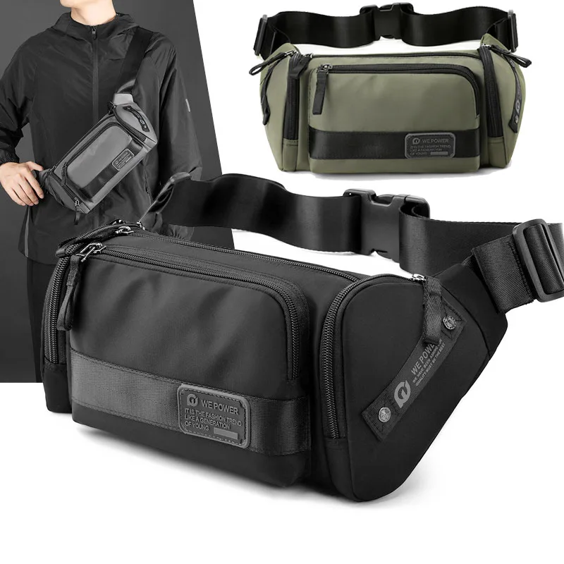 Waterproof Outdoor Sports Chest Bag Men's Large Capacity Waist Pack Durable Crossbody Sling Bag High Density Nylon
Waterproof Outdoor Sports Chest Bag Men's Large Capacity Waist Pack Durable Crossbody Sling Bag High Density Nylon