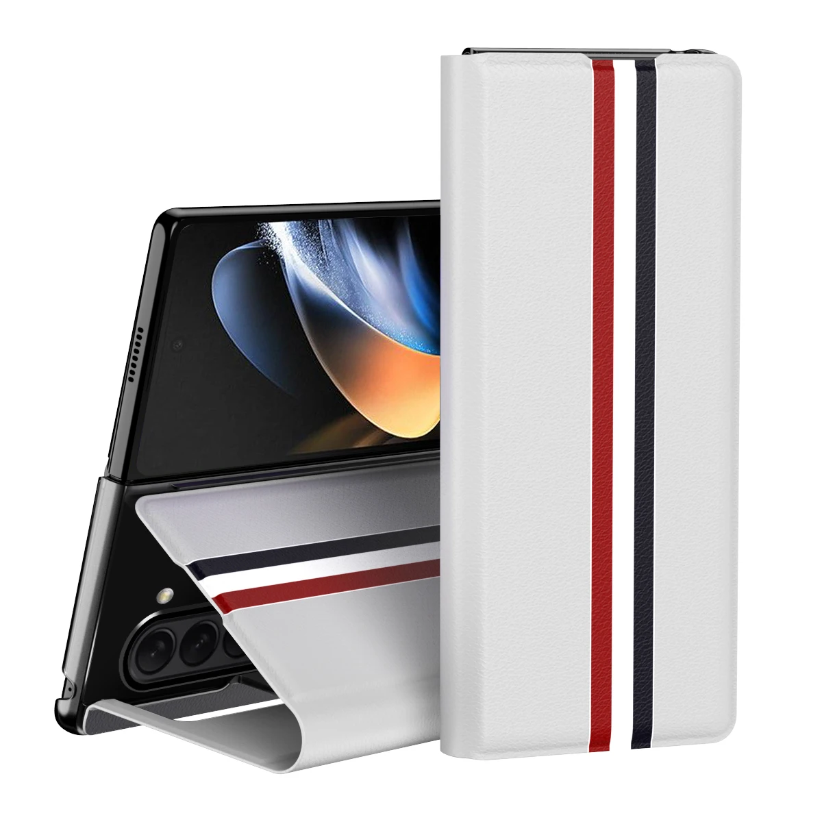 For Samsung Galaxy Z Fold 6 5 4 3 5G Case Luxury Skin Friendly Card Holder Leather Folding Shockproof Protective Flip Hard Cover
For Samsung Galaxy Z Fold 6 5 4 3 5G Case Luxury Skin Friendly Card Holder Leather Folding Shockproof Protective Flip Hard Cover