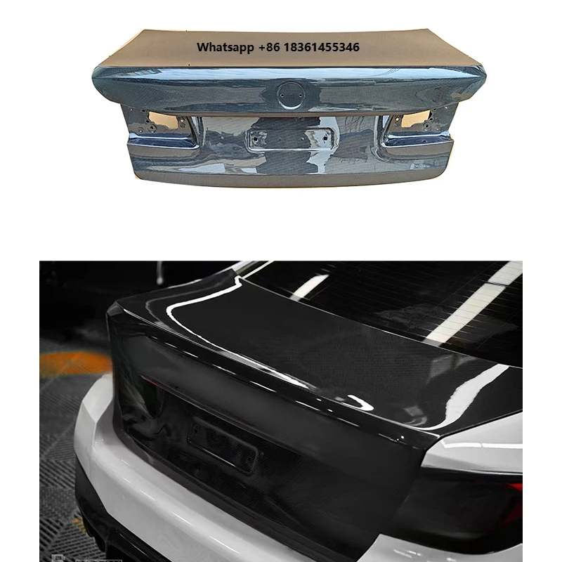 OEM Style Dry Carbon Fiber Trunk Lid Suitable for G30 F90 M5 Rear Trunk Lid
OEM Style Dry Carbon Fiber Trunk Lid Suitable for G30 F90 M5 Rear Trunk Lid
