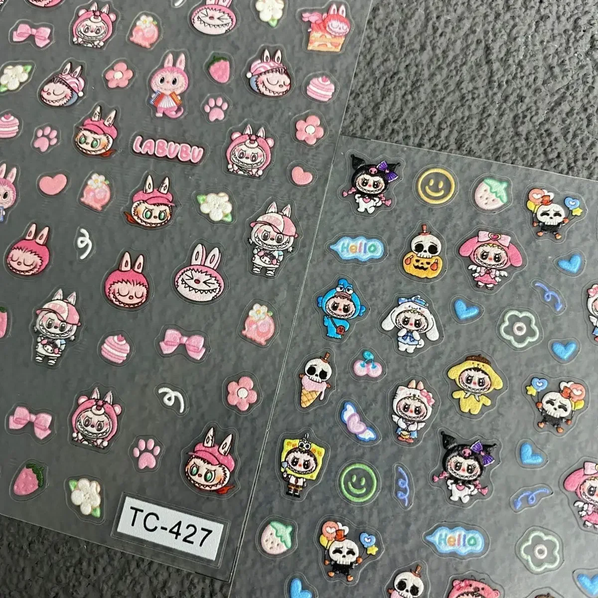 new Cute Labubu Relief 3D Nail Stickers Creative DIY Account Phone Case Material Decorative Stickers
new Cute Labubu Relief 3D Nail Stickers Creative DIY Account Phone Case Material Decorative Stickers