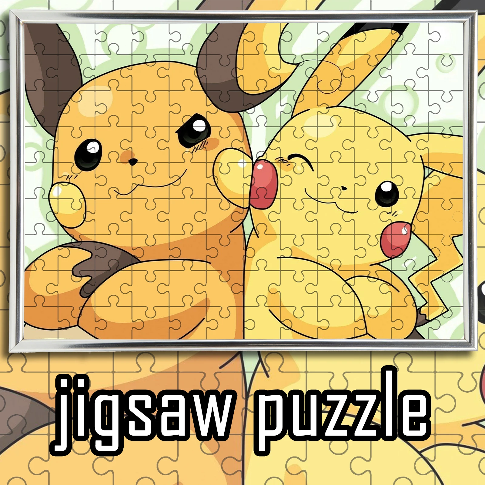 Pikachu & Raichu Cute Pair Kawaii Anime Wooden Jigsaw Puzzle 108/200/300/500/1000pcs Color Box
Pikachu & Raichu Cute Pair Kawaii Anime Wooden Jigsaw Puzzle 108/200/300/500/1000pcs Color Box