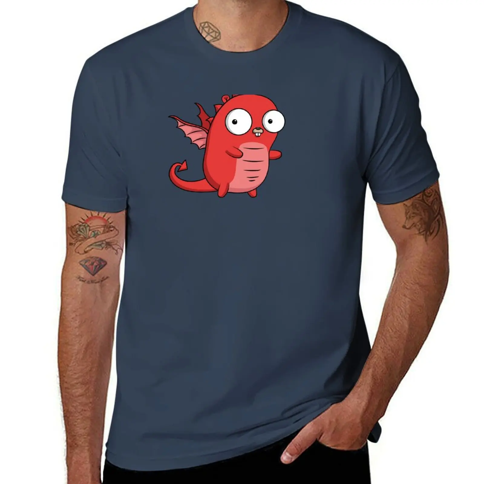 Gopher: The Gopher Age! Dragon Go T-Shirt Basic Solid Color Casual Tee Shirt
Gopher: The Gopher Age! Dragon Go T-Shirt Basic Solid Color Casual Tee Shirt