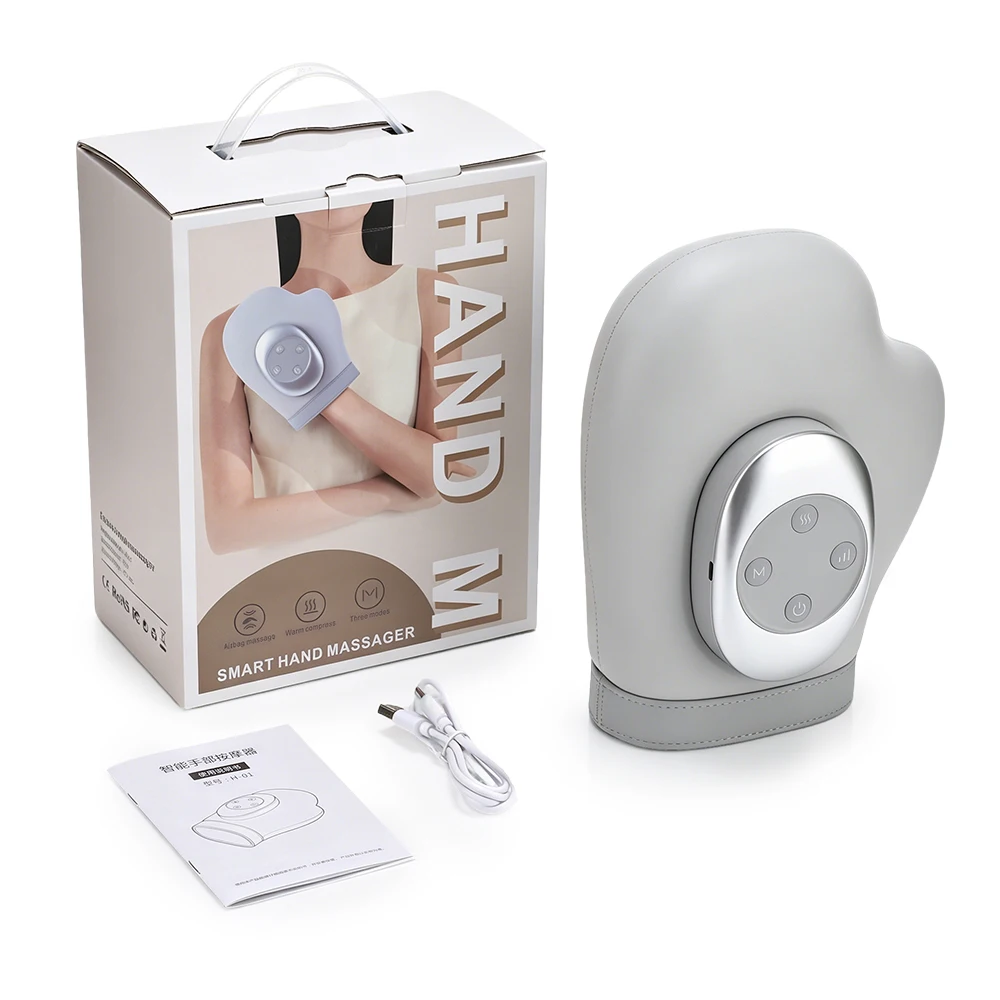 New Electric Hand Massager With Heating And Airbag Compression 3 Mode Finger Wrist Palm Kneading Massage Glove Relaxation Device
New Electric Hand Massager With Heating And Airbag Compression 3 Mode Finger Wrist Palm Kneading Massage Glove Relaxation Device