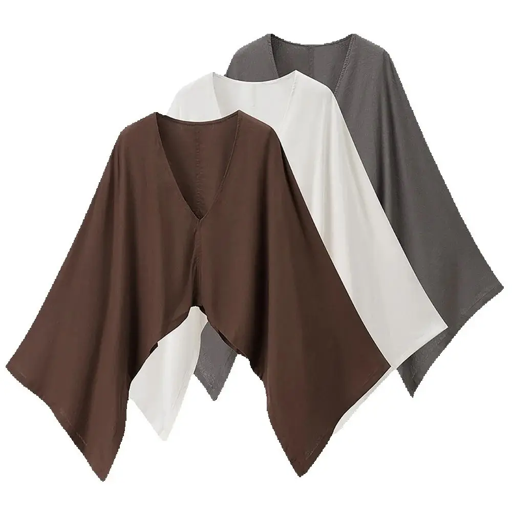 European and American style new irregular V-neck bat sleeve loose fitting pullover shirt short top for women
European and American style new irregular V-neck bat sleeve loose fitting pullover shirt short top for women