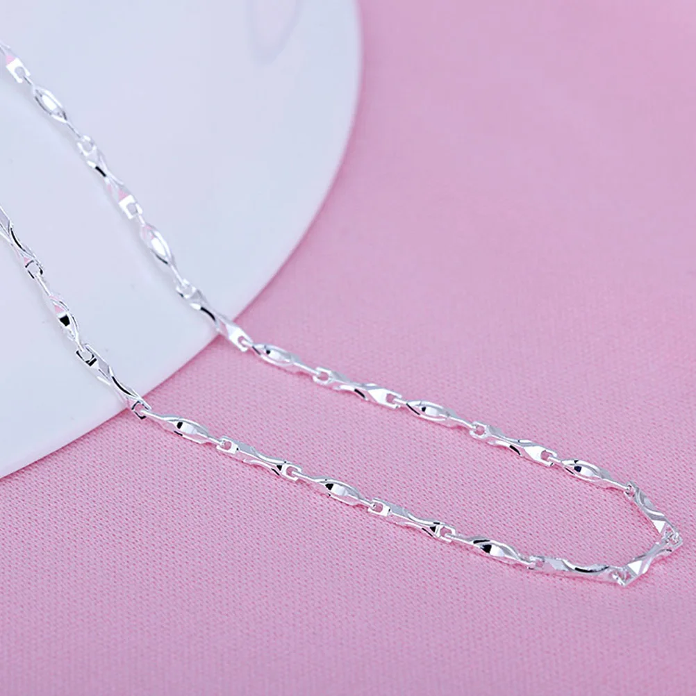 16pcs Silver Chain Necklaces Women Choker Collarbone Plated Jewelry Party Prom Gifts Match Outfits Not Fade Allergic
16pcs Silver Chain Necklaces Women Choker Collarbone Plated Jewelry Party Prom Gifts Match Outfits Not Fade Allergic