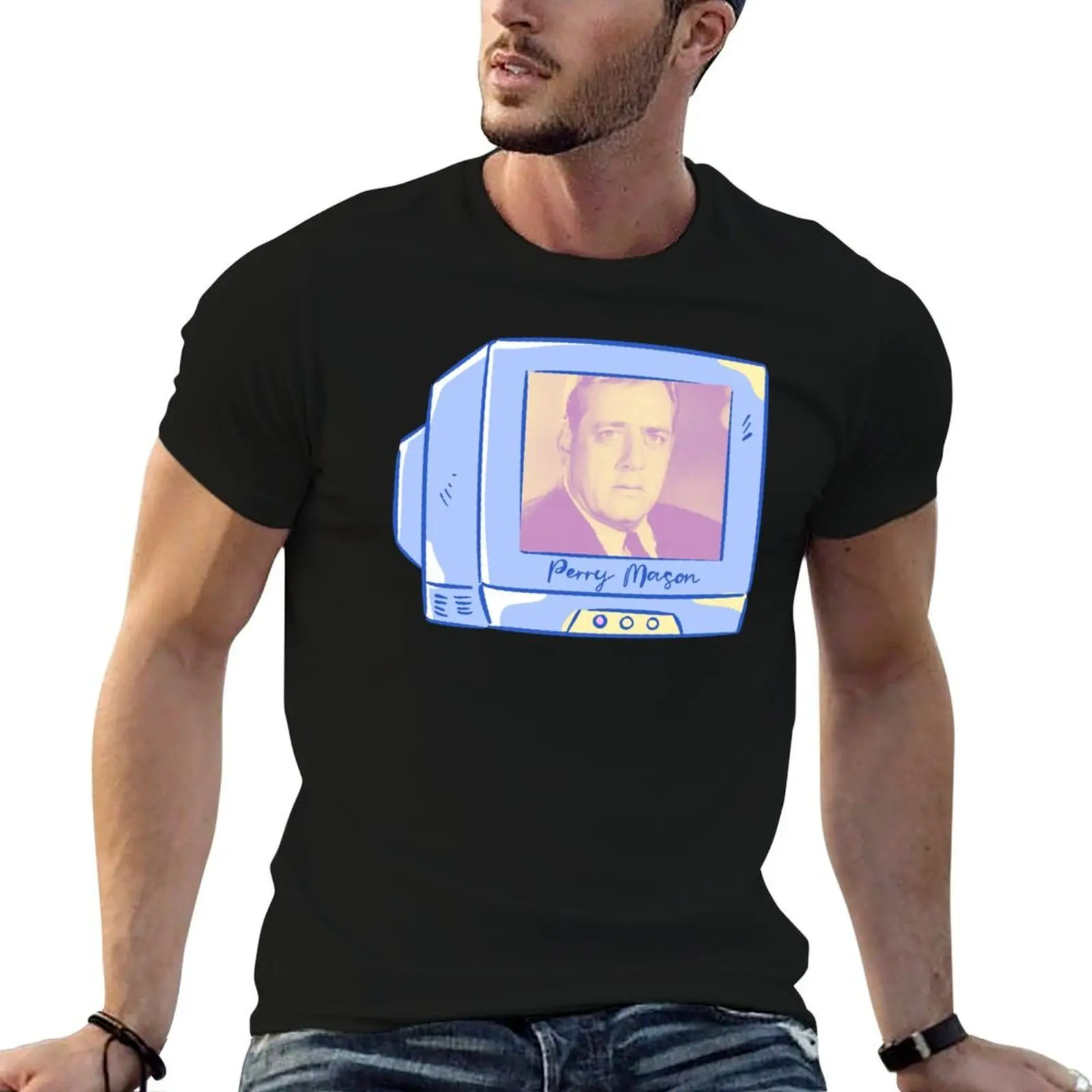 Perry Mason on TV T-Shirt t shirts for man graphic vintage t shirt man casual black cotton t-shirt plain for man package T-shirt
Perry Mason on TV T-Shirt t shirts for man graphic vintage t shirt man casual black cotton t-shirt plain for man package T-shirt