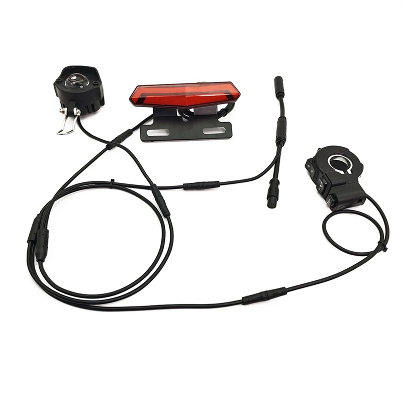 24V/36V/48V/60V Horn Steering 9W Brake Light Waterproof Line Light Group For Bafang BBS01 BBS02
24V/36V/48V/60V Horn Steering 9W Brake Light Waterproof Line Light Group For Bafang BBS01 BBS02