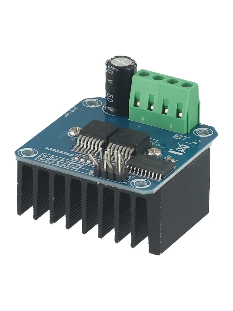 1pcs Smart Car Motor Drive Module BTS7960 43A Current Limiting Controller High-power 4*5 *1.2cm 5V Isolate With MCU Electrical
1pcs Smart Car Motor Drive Module BTS7960 43A Current Limiting Controller High-power 4*5 *1.2cm 5V Isolate With MCU Electrical