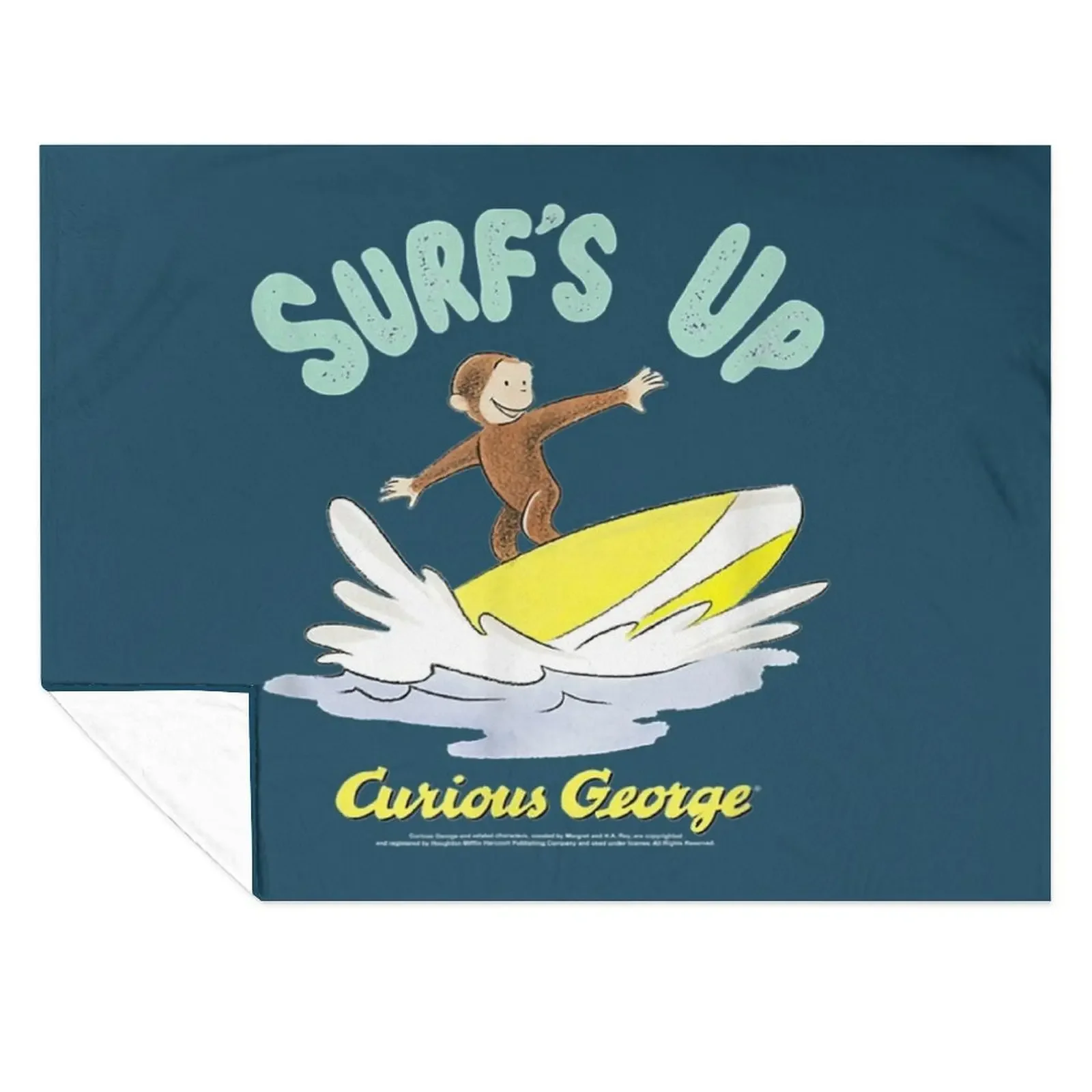 Curious George Surfs Up Surfing Portrait. Throw Blanket Thermal Giant Sofa warm winter manga Blankets
Curious George Surfs Up Surfing Portrait. Throw Blanket Thermal Giant Sofa warm winter manga Blankets