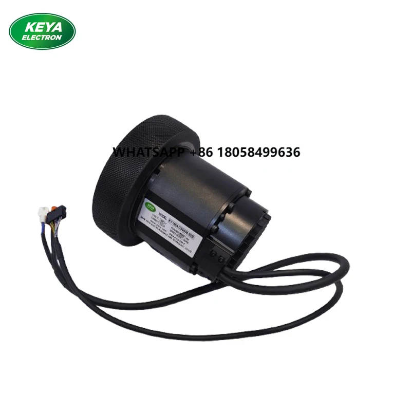 AMR Servo-Driven Wheel Module with Gearbox - 9:1 Ratio Inner Controller Encoder Polyurethane Tire All-in-One Design
AMR Servo-Driven Wheel Module with Gearbox - 9:1 Ratio Inner Controller Encoder Polyurethane Tire All-in-One Design