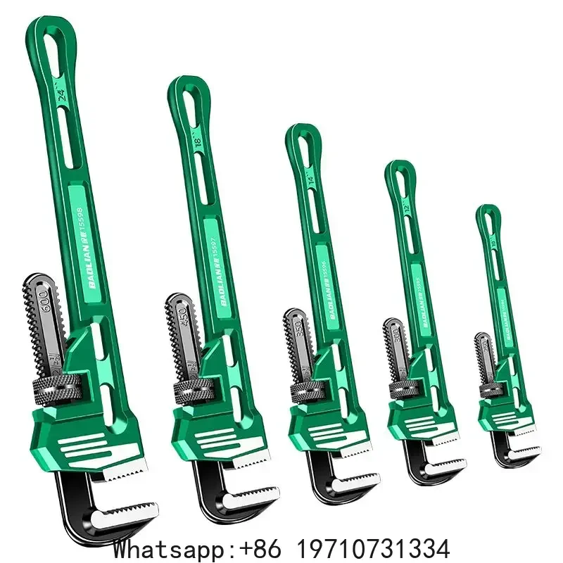 10/12/14/18 Inch Pipe Wrench Universal Monkey Spanner Multi-function plumbing Hand Nut Sink Wrench Pipe Large Open Spanner
10/12/14/18 Inch Pipe Wrench Universal Monkey Spanner Multi-function plumbing Hand Nut Sink Wrench Pipe Large Open Spanner
