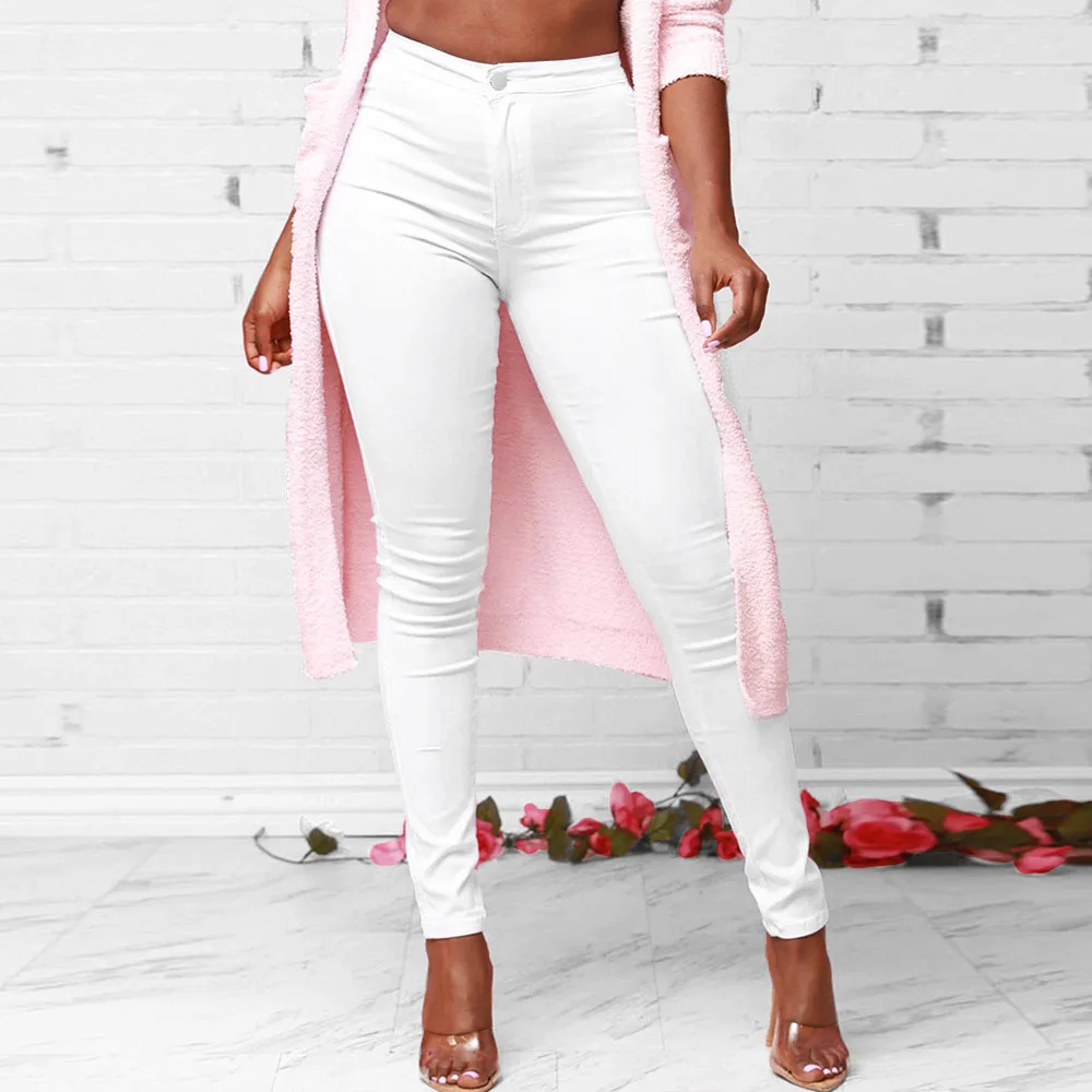 Candy Color High Elasticity Slim Fit Women's Casual Pants Summer 2026 Cotton Stretch Denim Natural Waist Faded Finish
Candy Color High Elasticity Slim Fit Women's Casual Pants Summer 2026 Cotton Stretch Denim Natural Waist Faded Finish