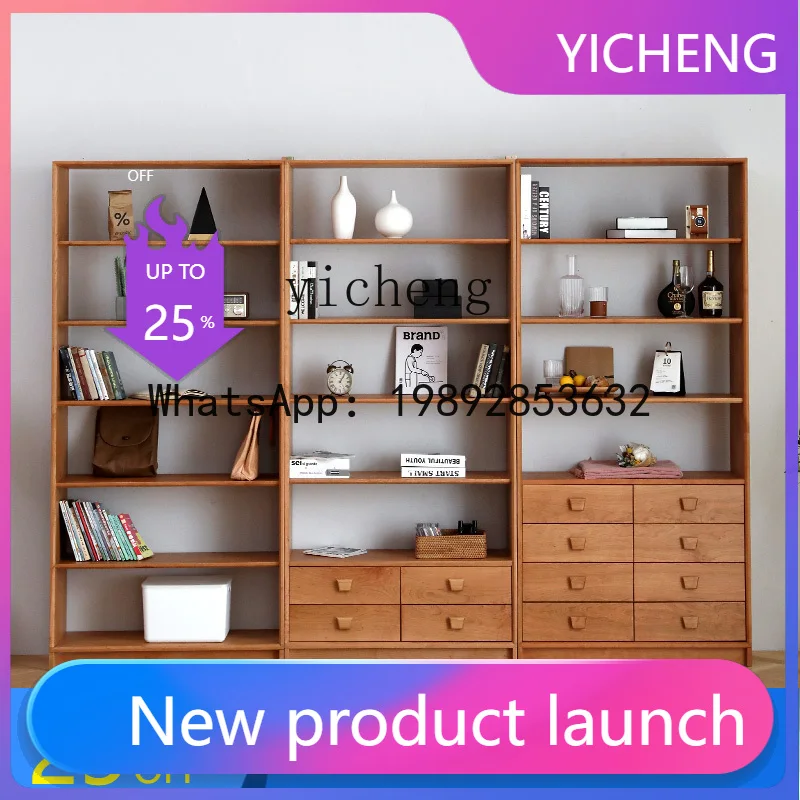 x1Nordic Solid Wood Bookshelf Modern Simple Storage Rack Bookcase Combination Eco-friendly Study Display Cabinet
x1Nordic Solid Wood Bookshelf Modern Simple Storage Rack Bookcase Combination Eco-friendly Study Display Cabinet