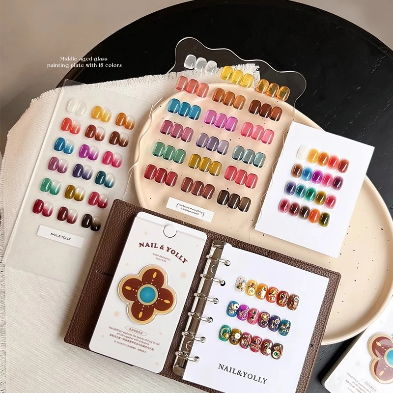 18Colors 4 In 1 Translucent Pat Painting Gel Gradient Blush Color Semi Permanent Soak Off UV&LED Gel Nail Art Creation Salon DIY
18Colors 4 In 1 Translucent Pat Painting Gel Gradient Blush Color Semi Permanent Soak Off UV&LED Gel Nail Art Creation Salon DIY