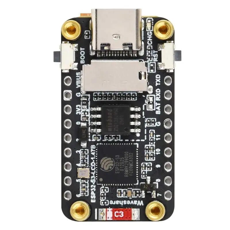 ESP32-C3 1.47 inch LCD Display Development Board 172×320 1.47inch Screen SD
ESP32-C3 1.47 inch LCD Display Development Board 172×320 1.47inch Screen SD