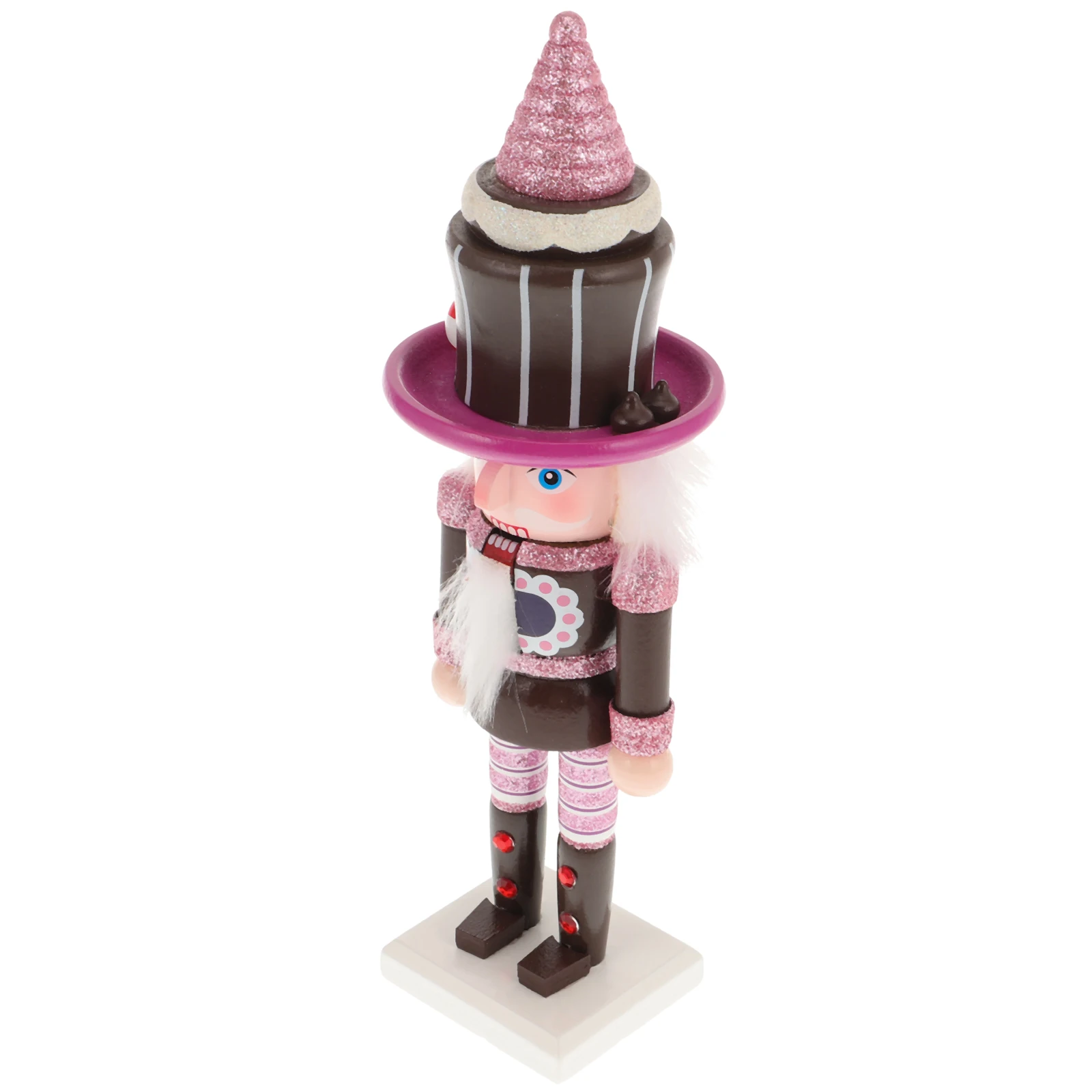 Nutcracker Puppet 25cm Pink Wooden Ornament for Christmas Decor Mini Nutcracker Figures Gifts Kids Holiday Party
Nutcracker Puppet 25cm Pink Wooden Ornament for Christmas Decor Mini Nutcracker Figures Gifts Kids Holiday Party