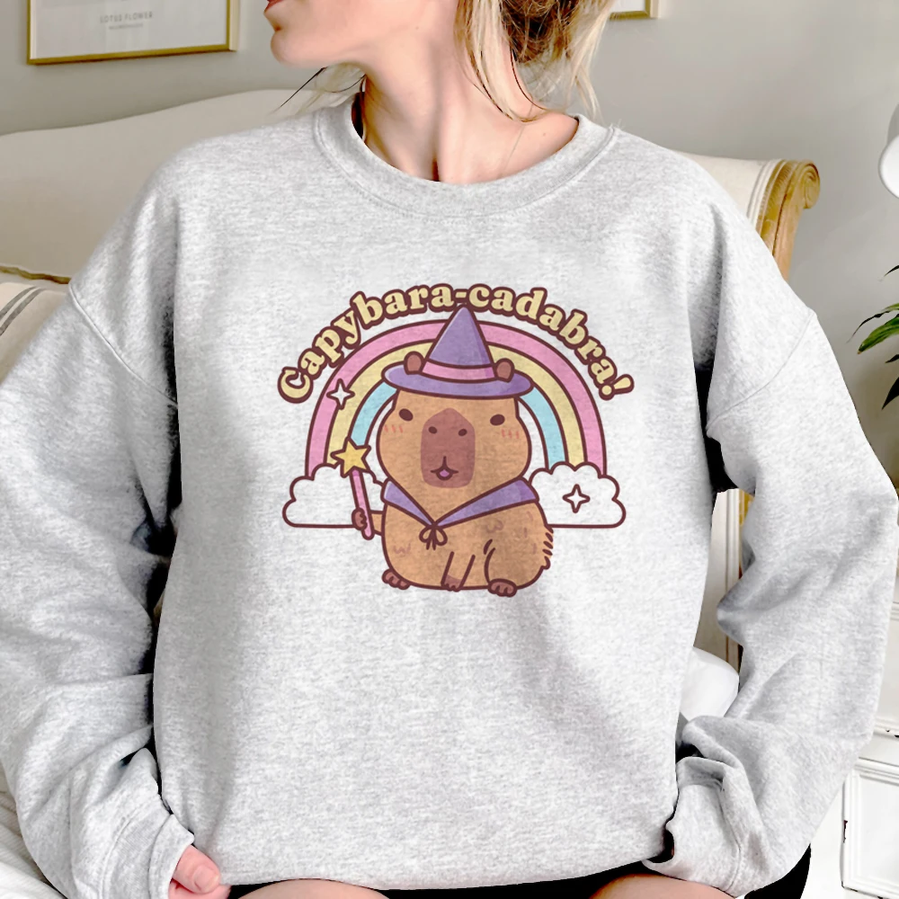 Capybara hoodies women Fleece graphic Kawaii Winter clothes female Fleece pulls
Capybara hoodies women Fleece graphic Kawaii Winter clothes female Fleece pulls