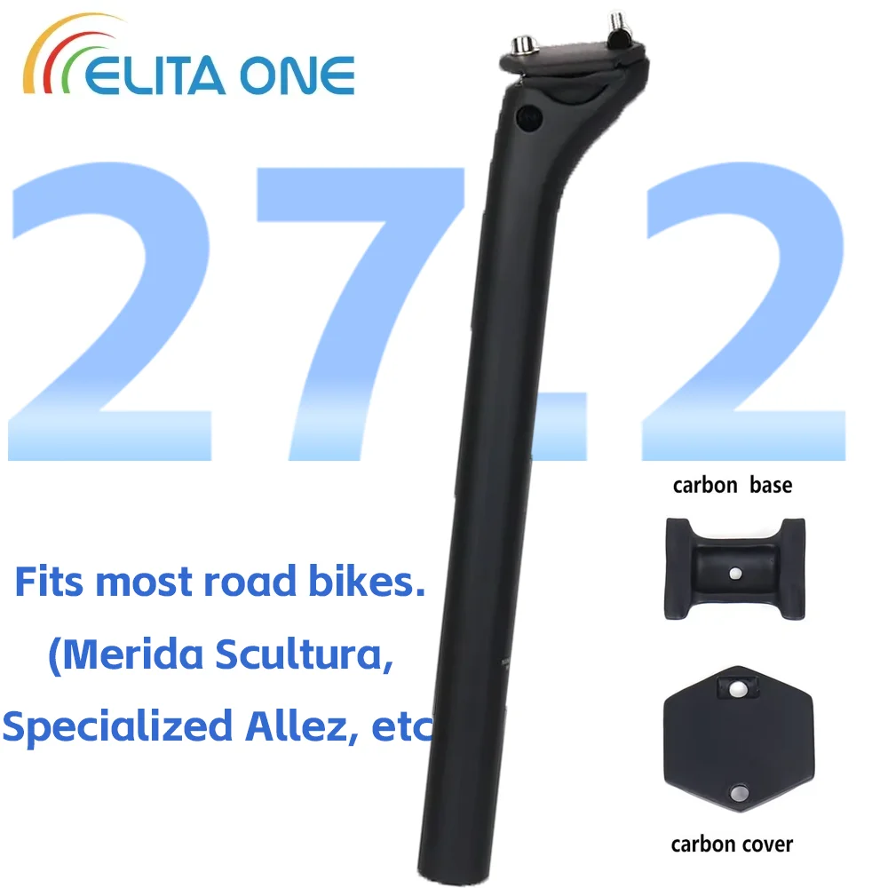 Карбоновый подседельный штырь elitaone с вылетом 20 мм, 27,2 мм, для MTB/шоссейных велосипедов, 350/400/450 мм, легкий (150 г)
Карбоновый подседельный штырь elitaone с вылетом 20 мм, 27,2 мм, для MTB/шоссейных велосипедов, 350/400/450 мм, легкий (150 г)